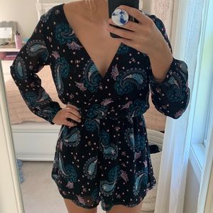 Express Paisley Romper
